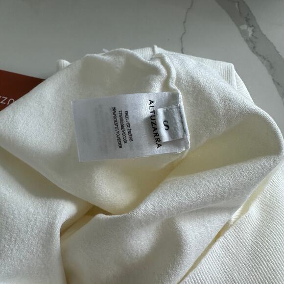 Altuzarra  Mini Minimoto Knit Crop Sweater NWT size Small - Picture 7 of 7